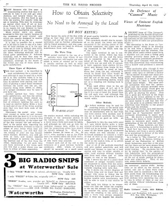 Issue page