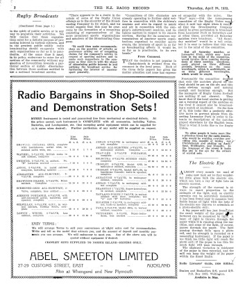 Issue page