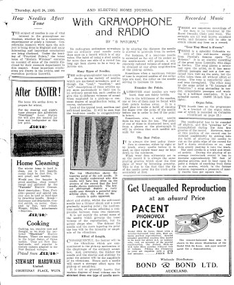 Issue page