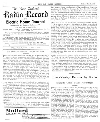 Issue page