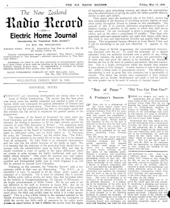 Issue page