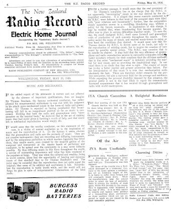 Issue page