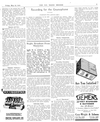 Issue page
