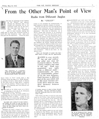 Issue page