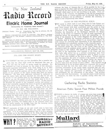 Issue page