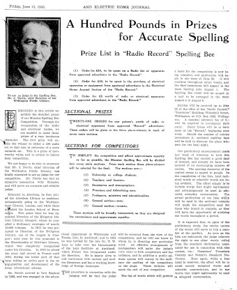 Issue page