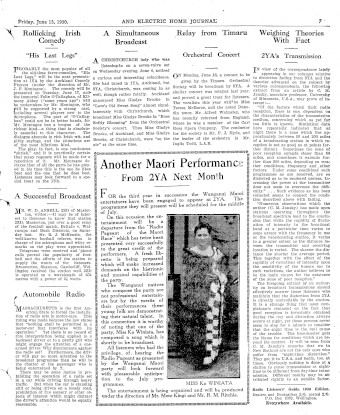 Issue page