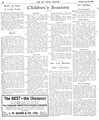 Issue page