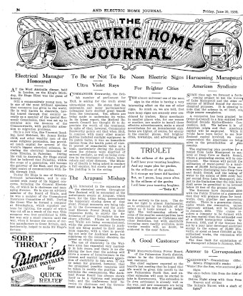 Issue page