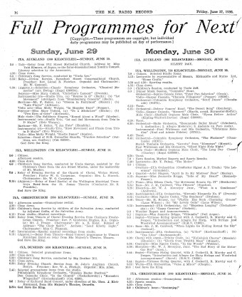 Issue page