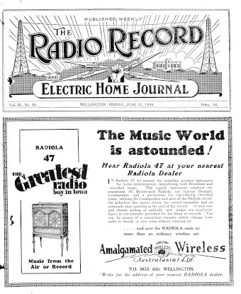 Issue page