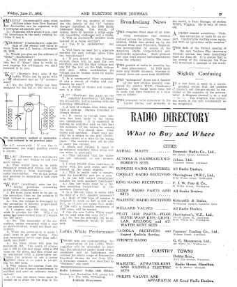 Issue page