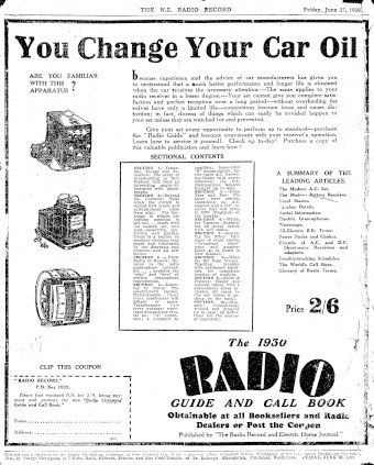 Issue page