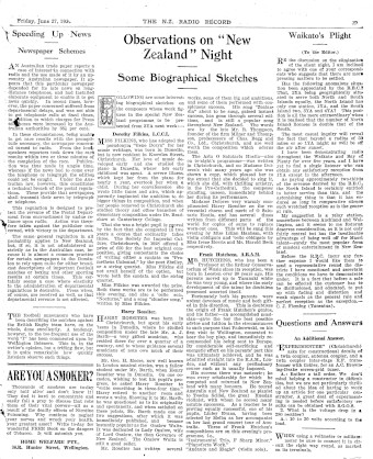 Issue page