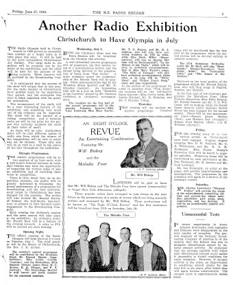 Issue page