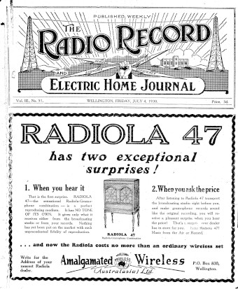 Issue page