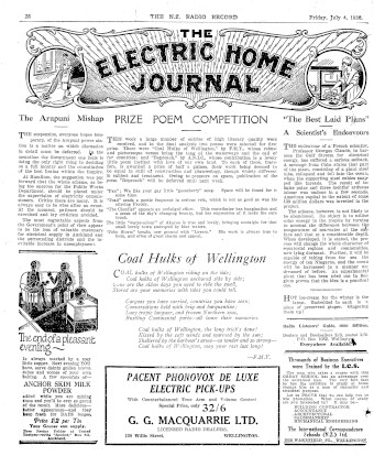 Issue page