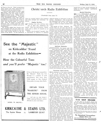 Issue page