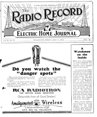 Issue page