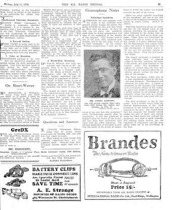 Issue page