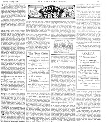 Issue page