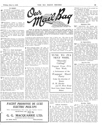 Issue page