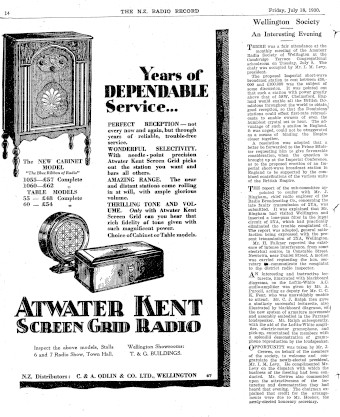 Issue page