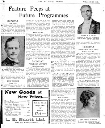 Issue page