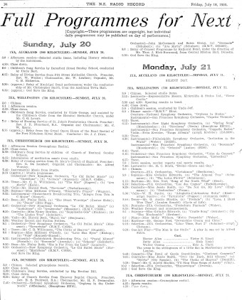 Issue page