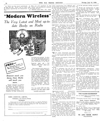 Issue page