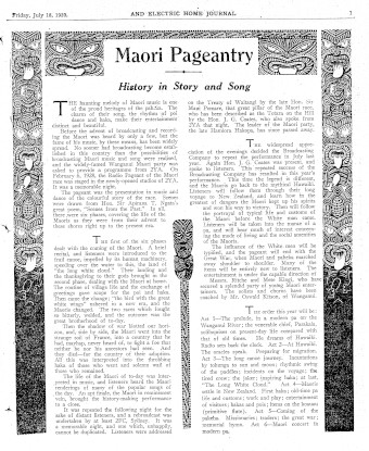 Issue page