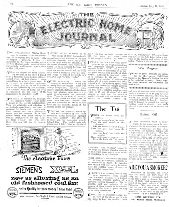 Issue page