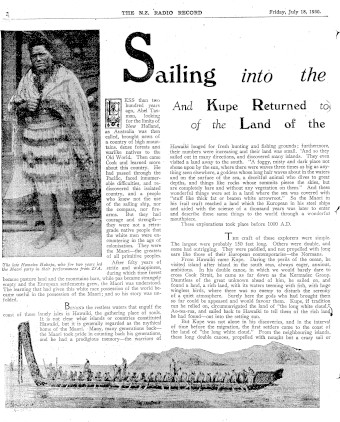 Issue page