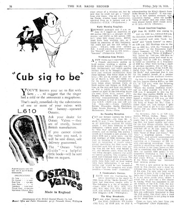 Issue page