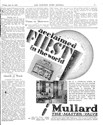 Issue page