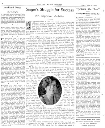 Issue page