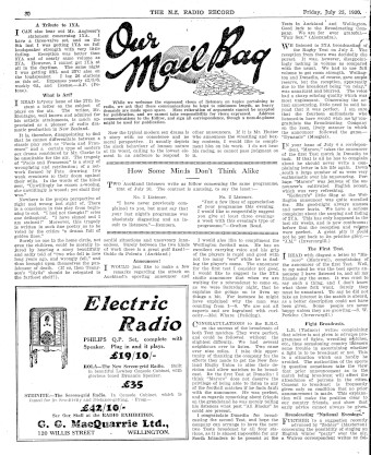 Issue page