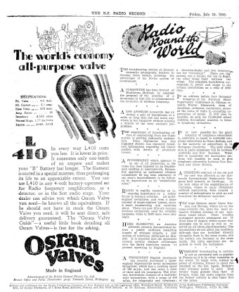 Issue page