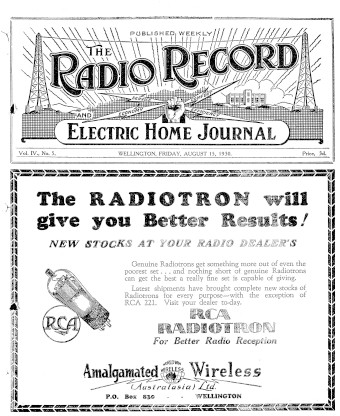 Issue page