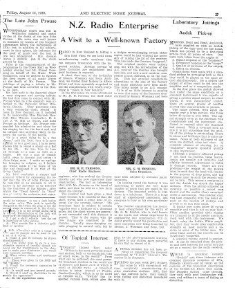 Issue page