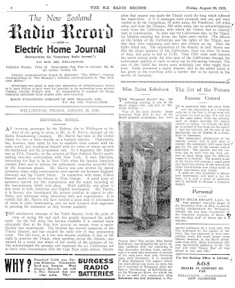 Issue page