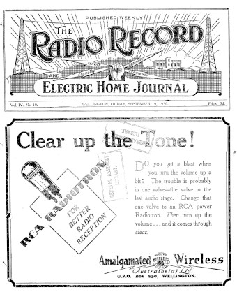 Issue page