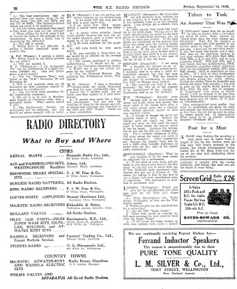 Issue page