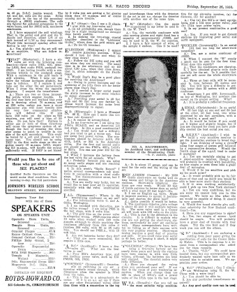 Issue page