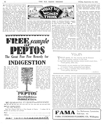Issue page