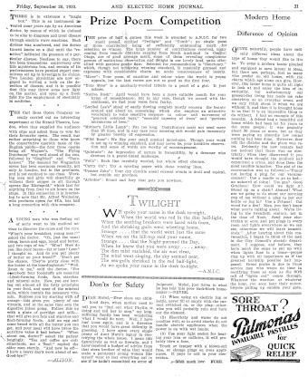 Issue page