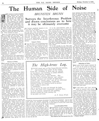 Issue page