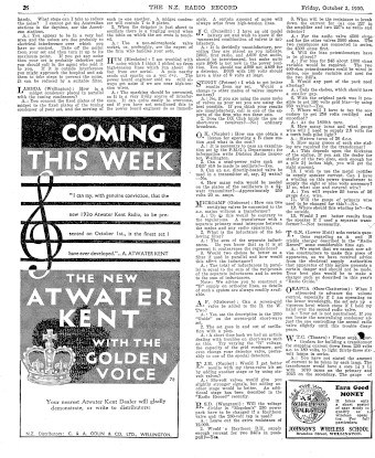Issue page