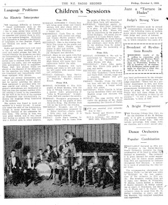 Issue page