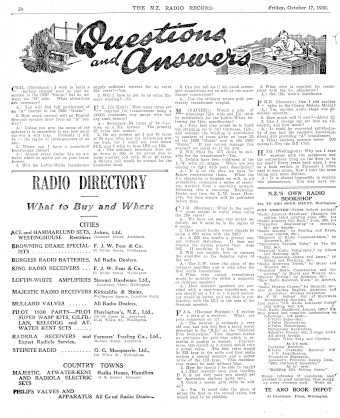 Issue page